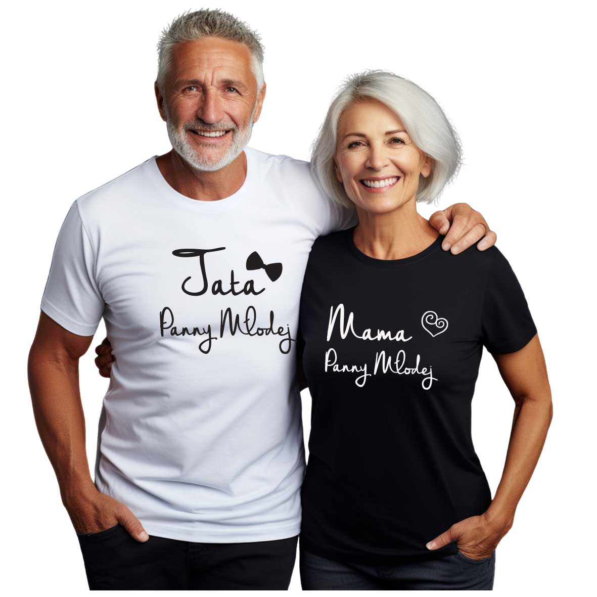 koszulki-slubne-tata-mama-panny-mlodej-serce-kokarda2