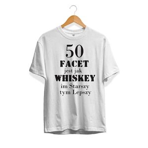koszulka-z-nadrukiem-facet-whiskey-lata