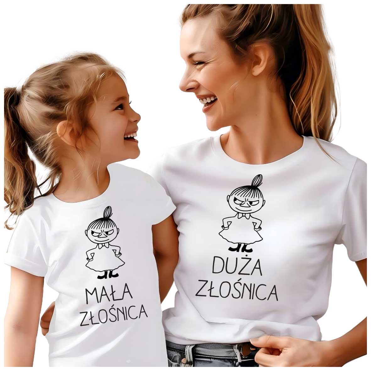 koszulka-mama-corka-mala-mi
