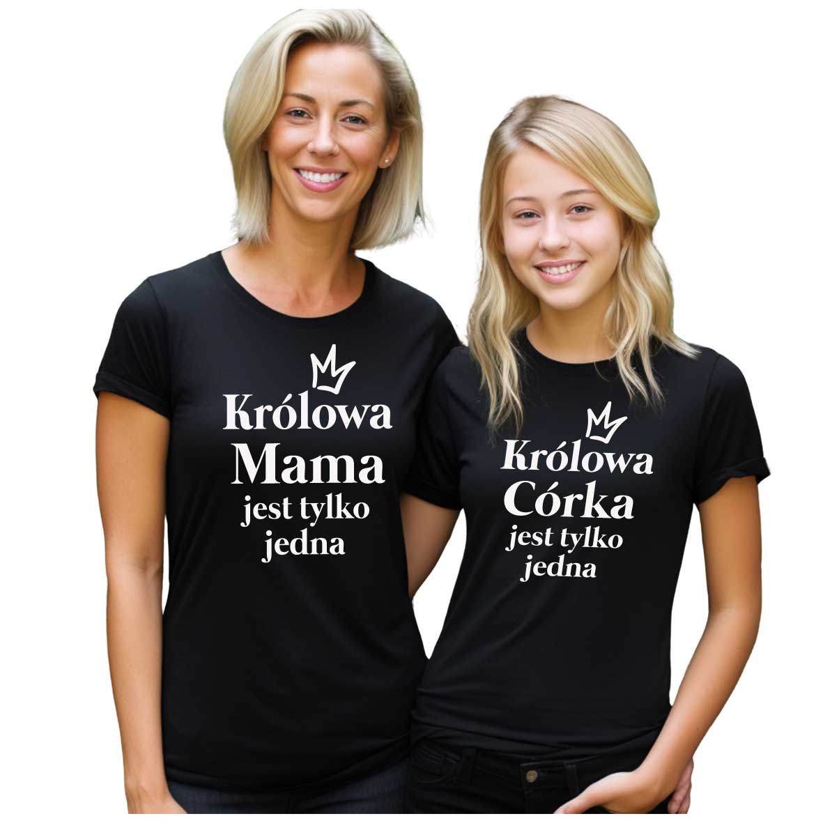 koszulki-mama-corka-krolowa-mama-corka