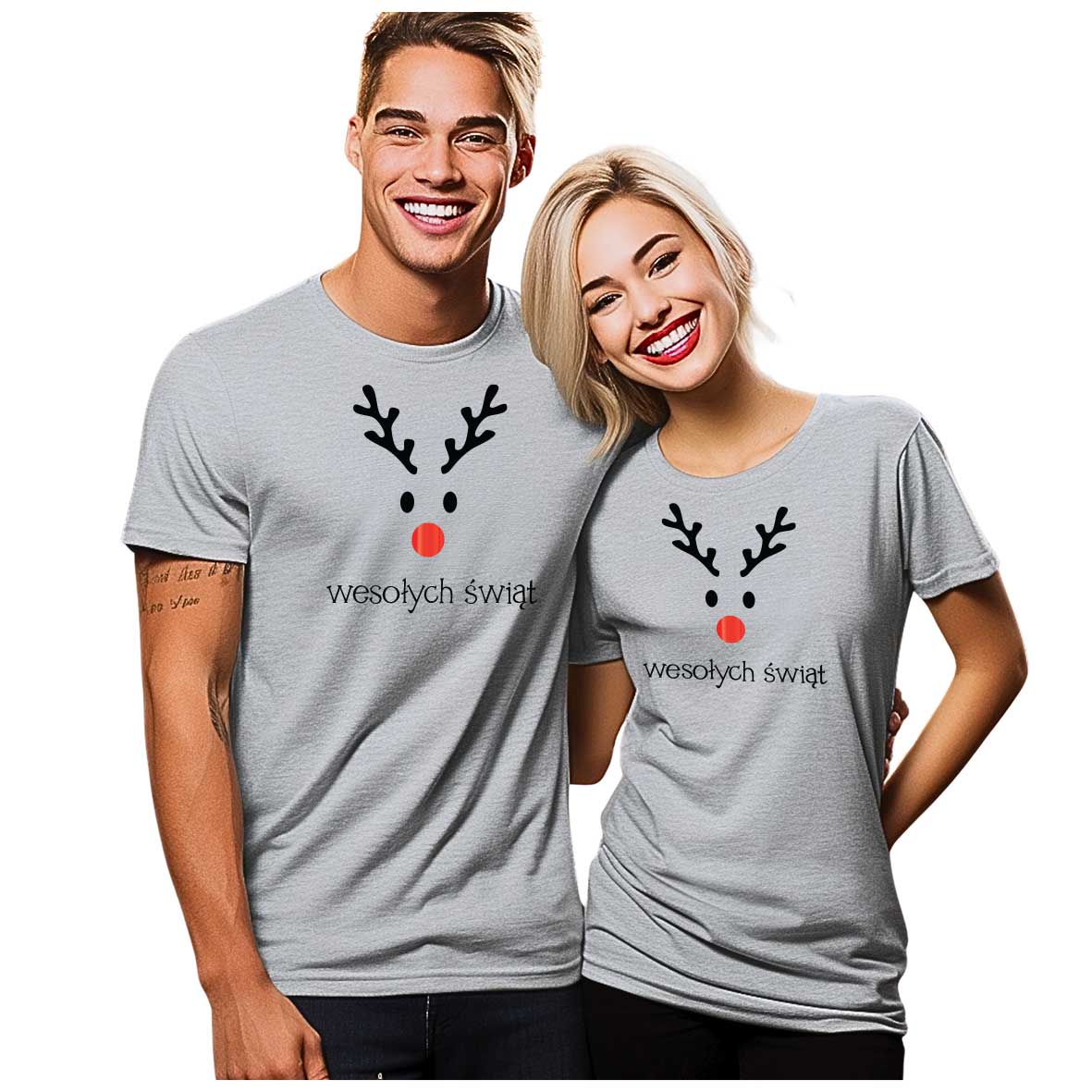 koszulki-dla-pary-swiateczna-wesolych-swiat-rogi3