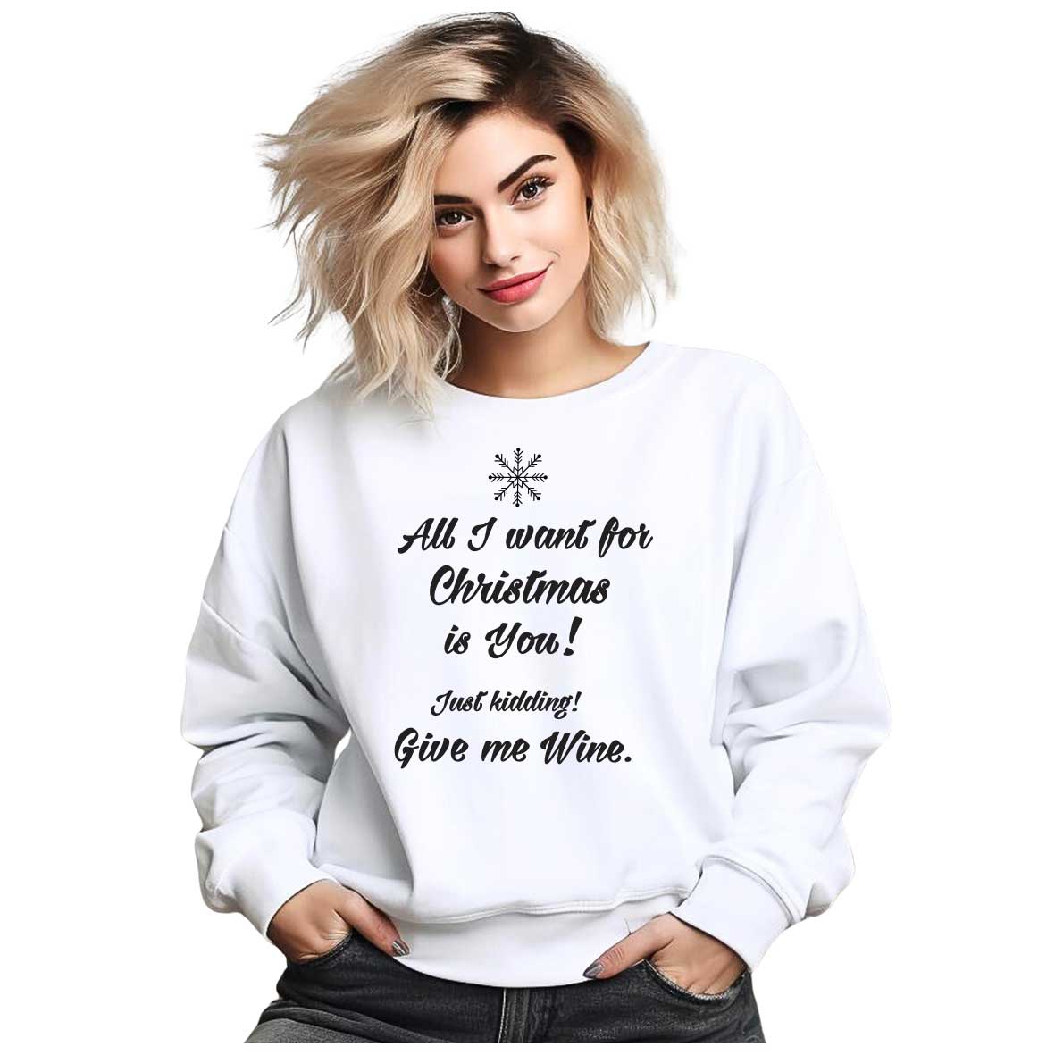 bluza-bez-kaptura-swiateczna-all-i-want-wine