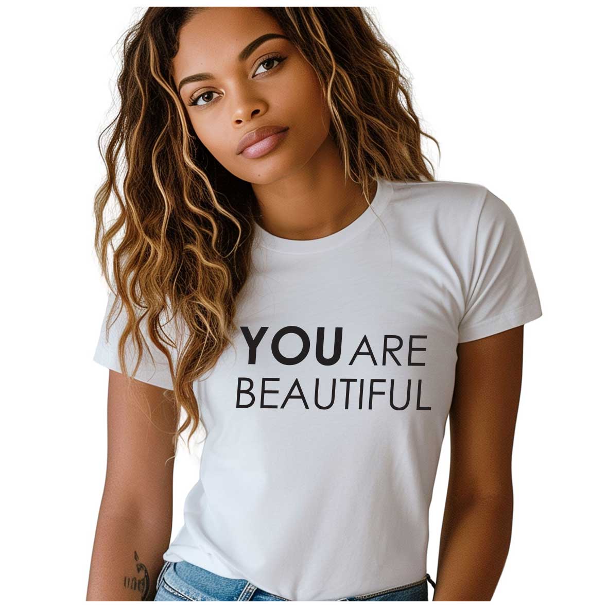 koszulka-z-nadrukiem-you-are-beautiful2