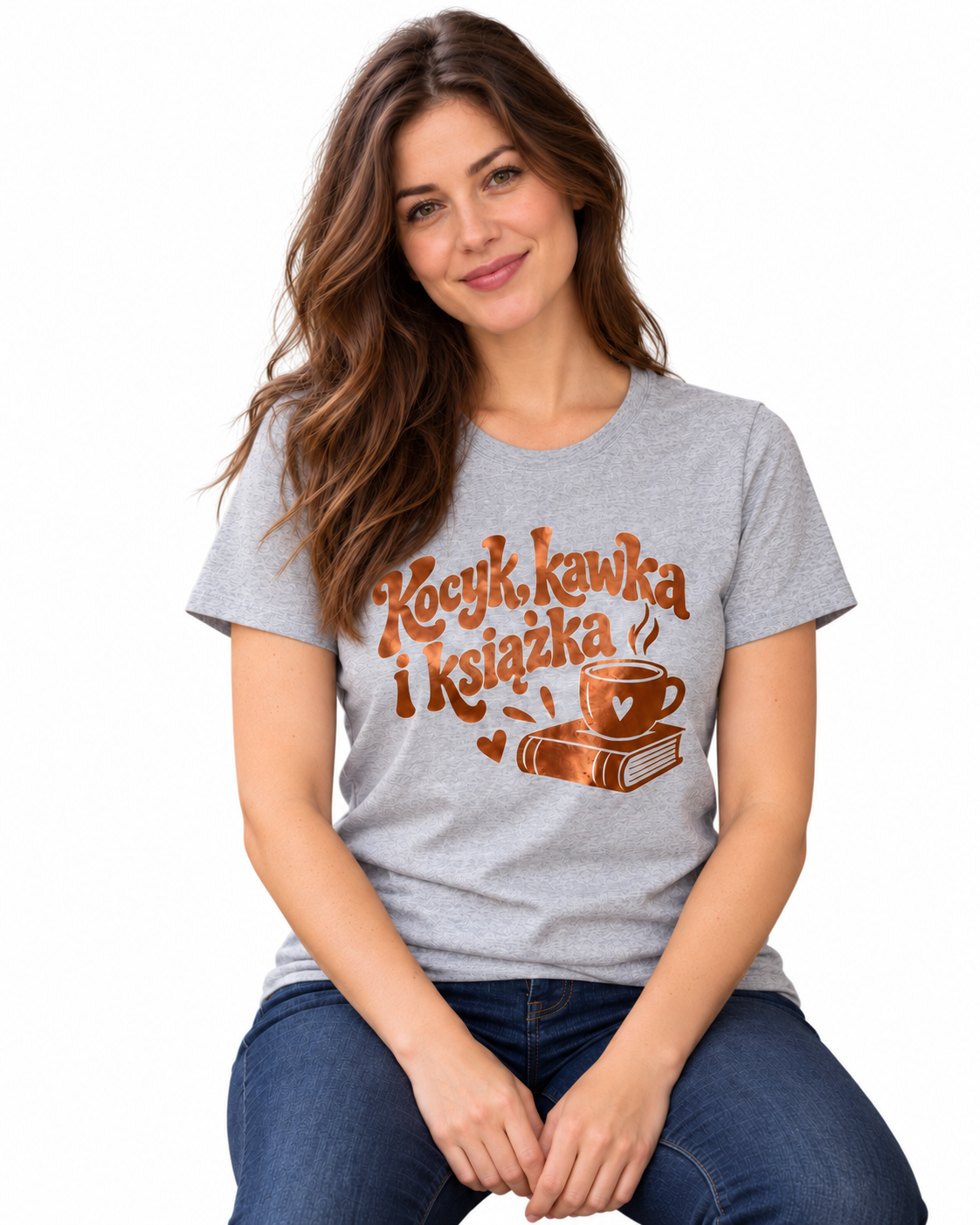 Jesienny T-shirt z polskim nadrukiem-1 2